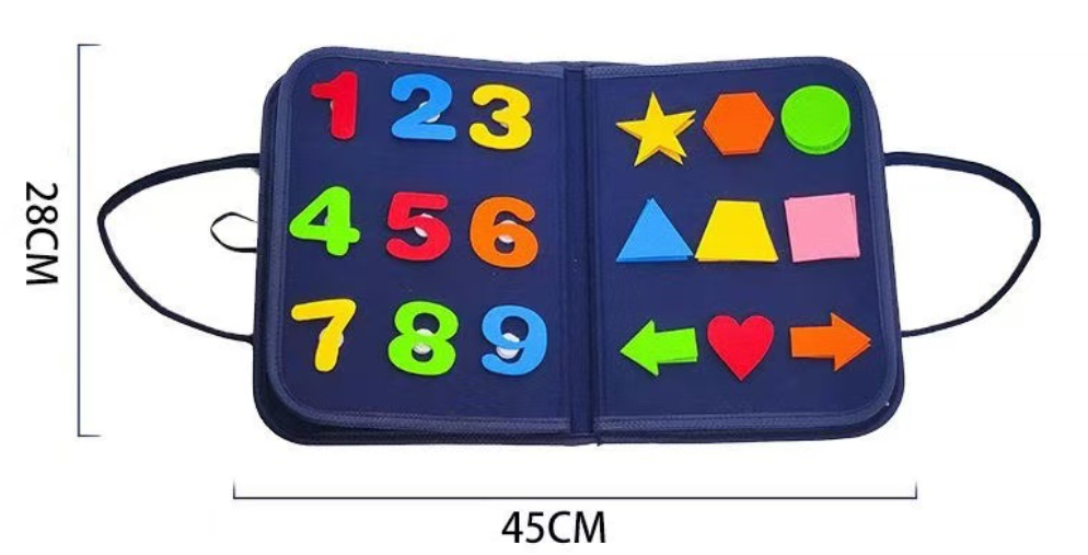 Montessori Busy Book - Upgraded Learning Set